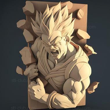 3D model Gohan (STL)